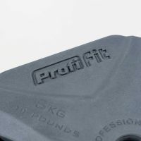 Штанга для аэробики и комплект дисков Прогресс (серая, 1,25-2,5-5 кг) PROFI-FIT