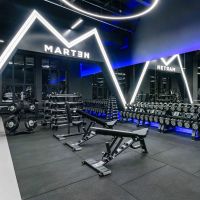 Гантельный ряд полиуретановый LEVEL (шаг 2,5 кг, 10 пар) PROFI-FIT 2,5-25 кг