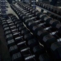 Гантель гексагональная обрезиненная PROFI-FIT 30 кг