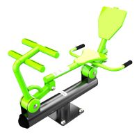 S-1016 Уличный тренажер Жим ногами сидя ZAVODSPORTA