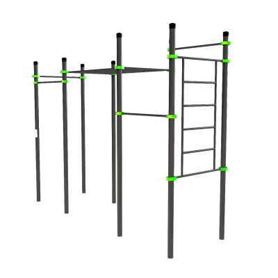 W227 Воркаут (7 перекладин, рукоход классический, шведская стенка) ZAVODSPORTA