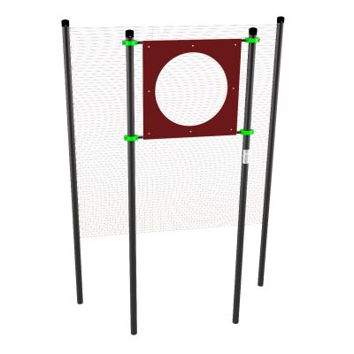 W254 GTO Мишень на стойках круглая (для метания теннисного мяча в цель) D90 см ZAVODSPORTA