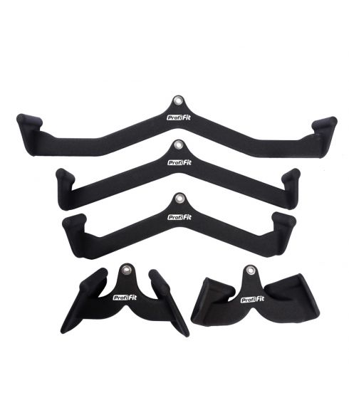 Рукоятки для блочных тренажёров (5 шт) PROFI-FIT-RT-026