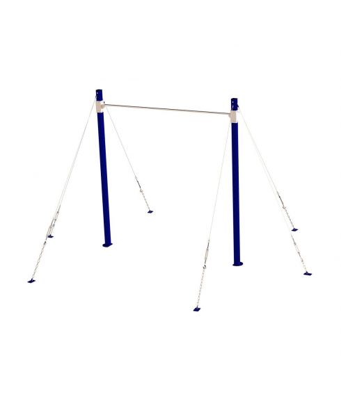 Перекладина гимнастическая (на растяжках, с быстрой регулировкой высоты) ZAVODSPORTA