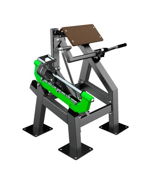 F-2811 Уличный тренажер Бицепс-машина с переменной нагрузкой ZAVODSPORTA