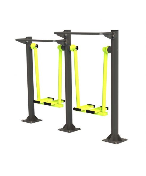 S-1010 Уличный тренажер Имитации ходьбы (двойной) ZAVODSPORTA